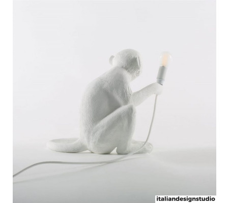 Monkey Lamp Sitting Indoor