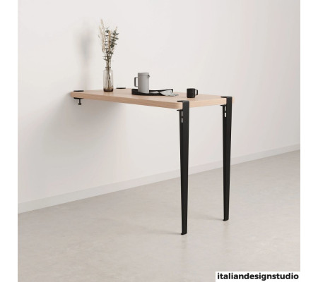 Wall-mounted high table
