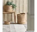 Ribbed Laundry Basket