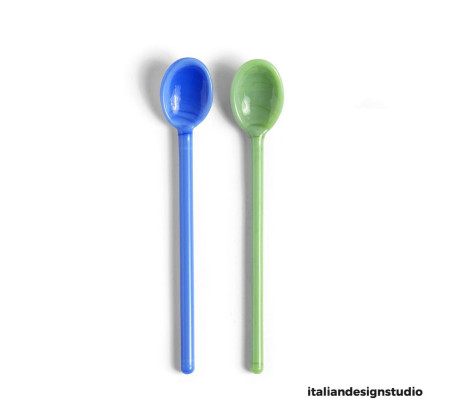 Glass spoon