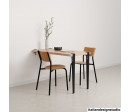 Wall-mounted dining table